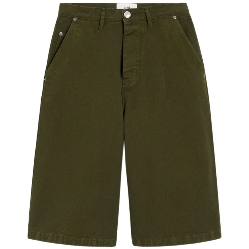 AMI Paris Shorts Shorts Loden grün