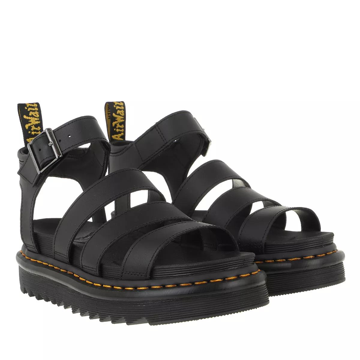 Dr martens cheap black sandals