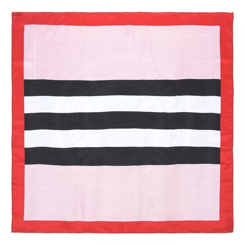 Burberry Icon Stripe Foulard Silk Pink Leichter Schal
