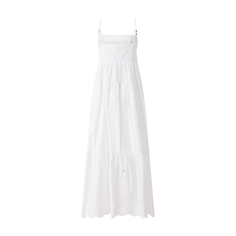 Riani Minikleid Maxikleid mit Lochstickerei weiß(Image 2)