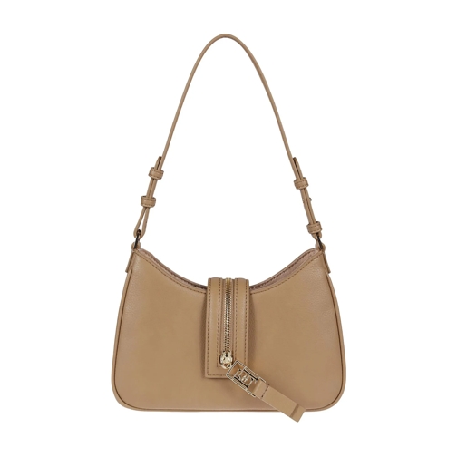 Elisabetta Franchi Fourre-tout Hobo Bag Brown schwarz