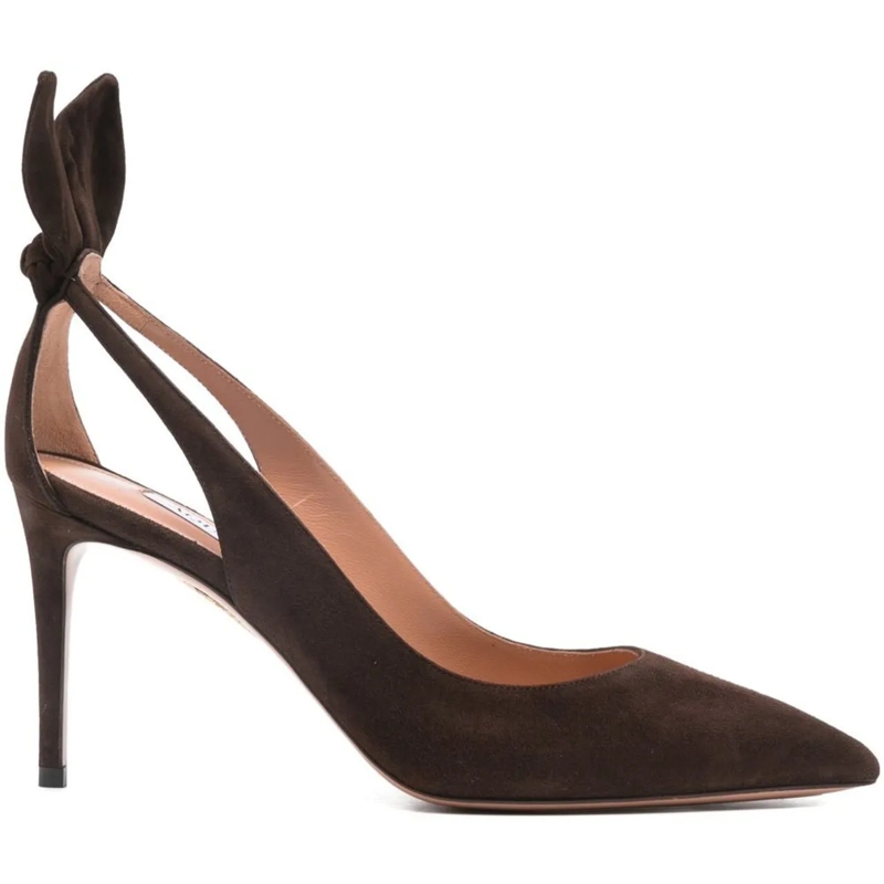 Aquazzura Pumps With Heel Brown braun