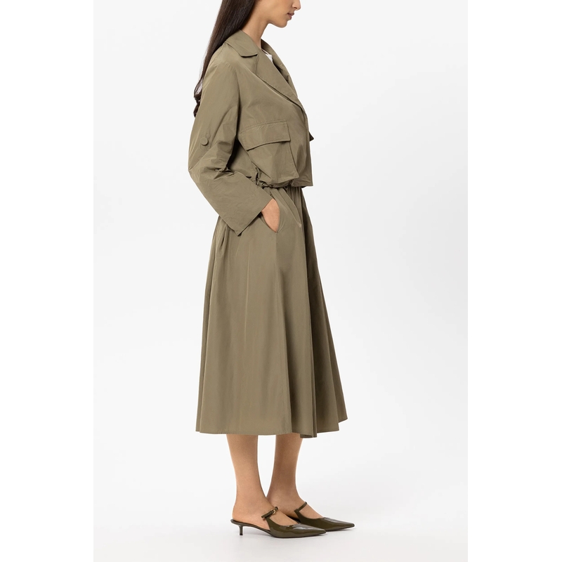 Luisa Cerano Overgangsjas Taft-Blousonjacke salbei(Image 3)