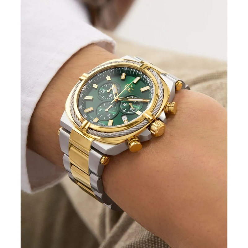 GC Chronograph Quarz-Chronographenuhr Gc Ironclass silber(Image 9)