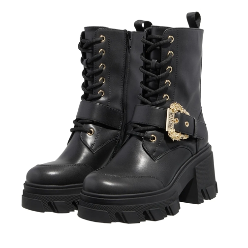 Versace Jeans Couture Fondo Sophie Black Lace up Boots