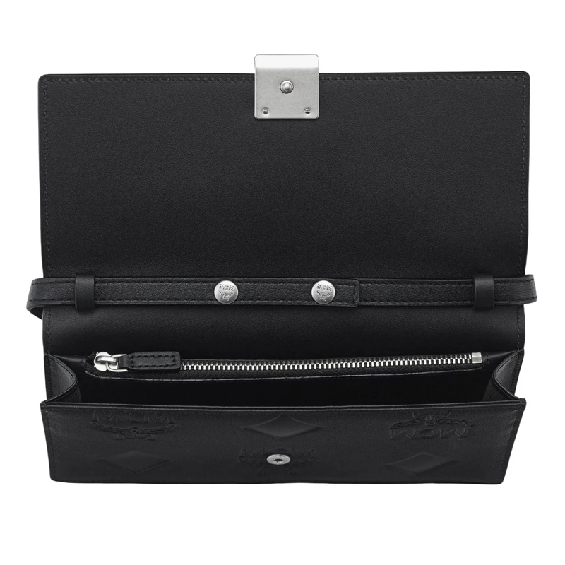 MCM Wallet On A Chain Aren Em Mn Wallet On Chain Lrg Bk Black(Image 6)