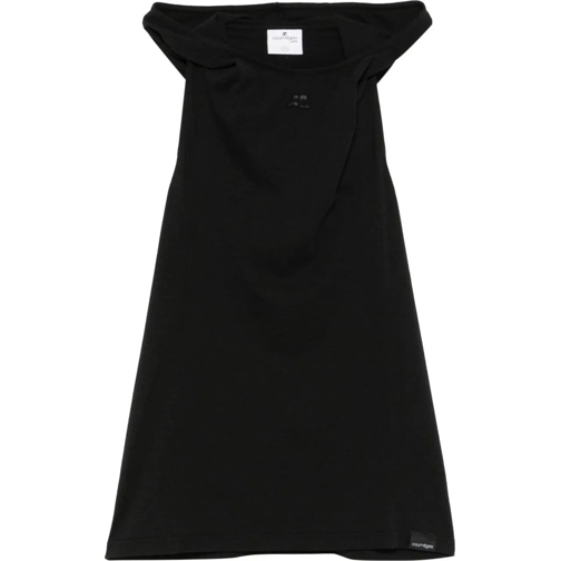 Courrèges T-Shirts Courr�ges Top Black schwarz