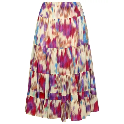 Etoile Isabel Marant Elf Print Skirt Multicolor 