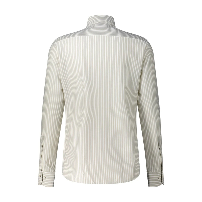 PROFUOMO Chemise Gestreiftes Hemd beige(Image 2)