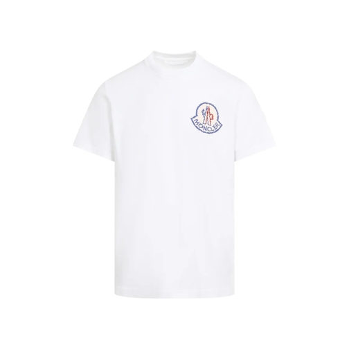 Moncler Cotton T-Shirt White T-tröjor