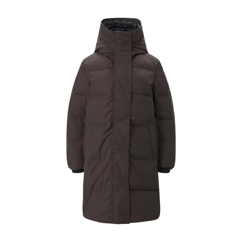 Canada Goose Mantel Parka Louise mit Daunen braun