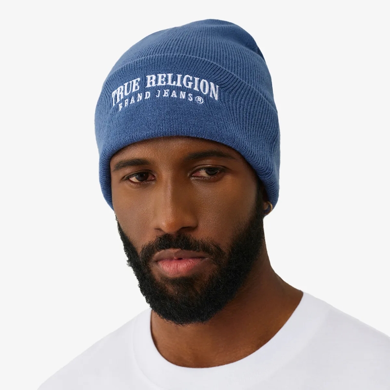 True Religion Hut Beanie blau(Image 2)