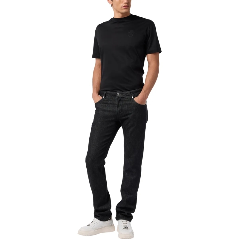 BILLIONAIRE Jeans mit geradem Bein Super Straight Cut Jeans schwarz(Image 4)