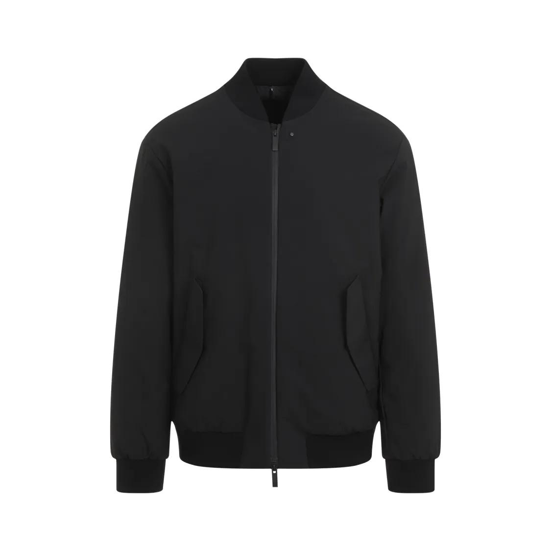 Moncler - Kraun Black Polyester Jacket - Größe 5 - schwarz