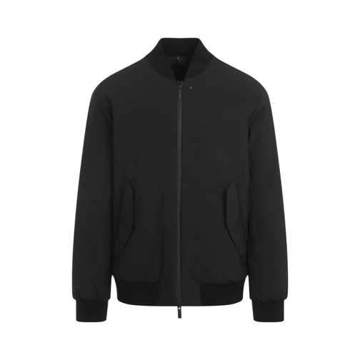 Moncler Kraun Black Polyester Jacket Black Übergangsjacke