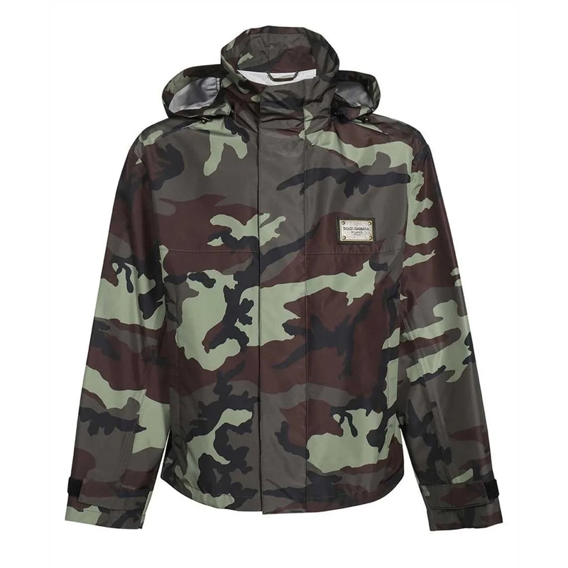 Dolce&Gabbana Doudoune Dolce & Gabbana Camouflage Jacket grün