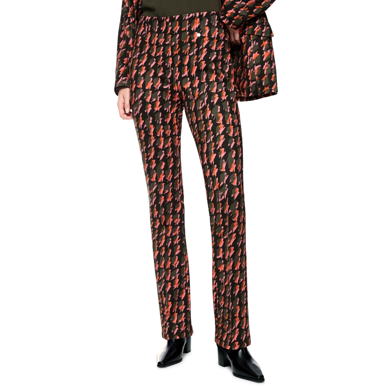 Marc Cain Stoffhose Hose FREDERICA tigerlily(Image 7)