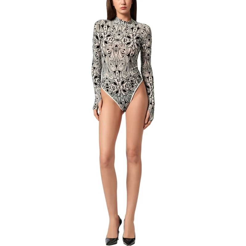 Philipp Plein Top Körper Gothic Plein nude(Image 4)