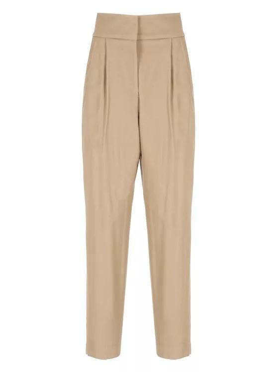 Fabiana Filippi - Viscose And Virgin Wool Trousers - Größe 40 - brown