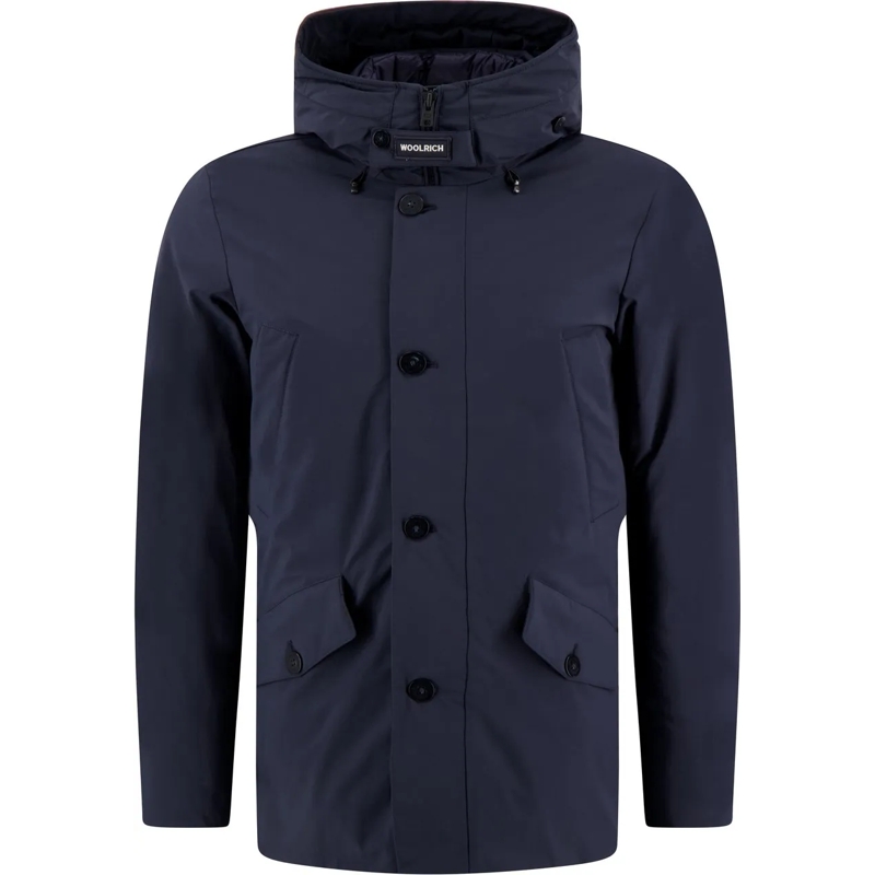 Woolrich Daunenjacke Heren Stretch Arctic Parka Blauw blau