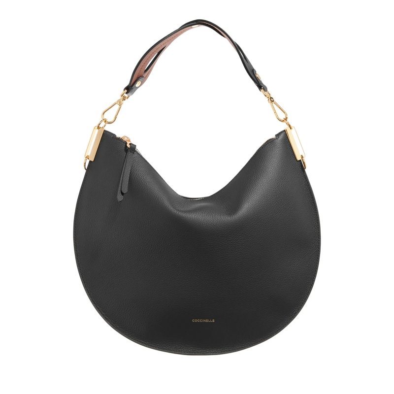 Coccinelle Hobo Bag Coccinelle Sunup Noir/Cognac
