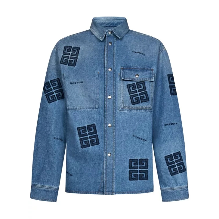 Light blue givenchy store shirt