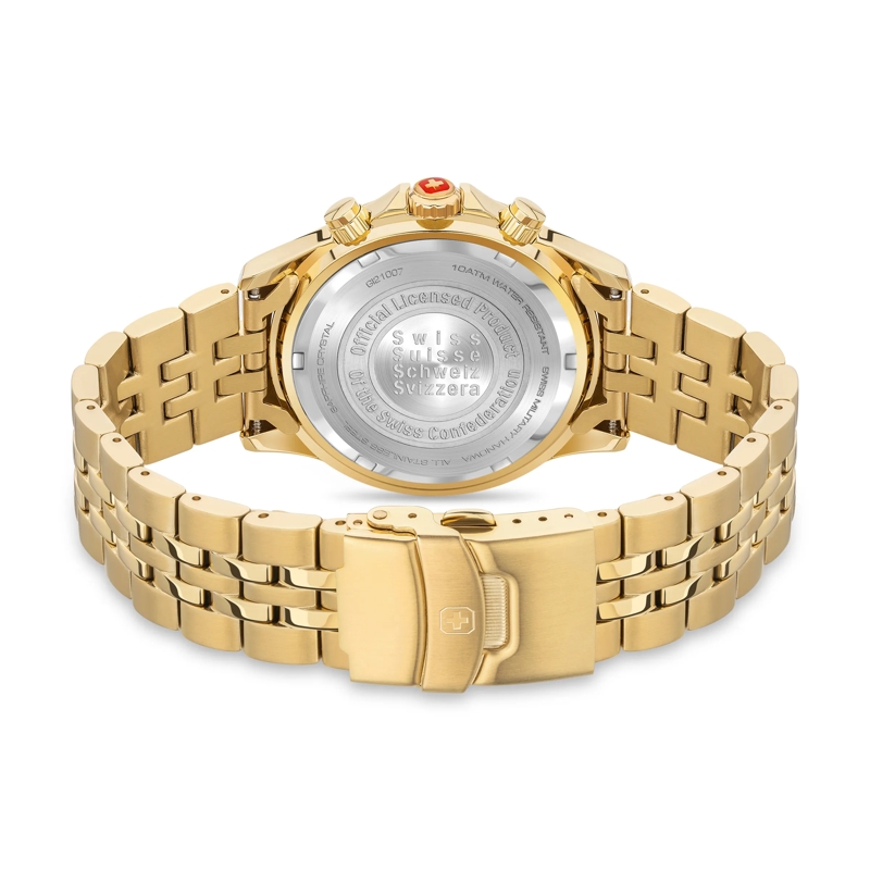 Swiss Military Hanowa Automatikuhr Quarzuhr Flagship X Chrono gold(Image 3)