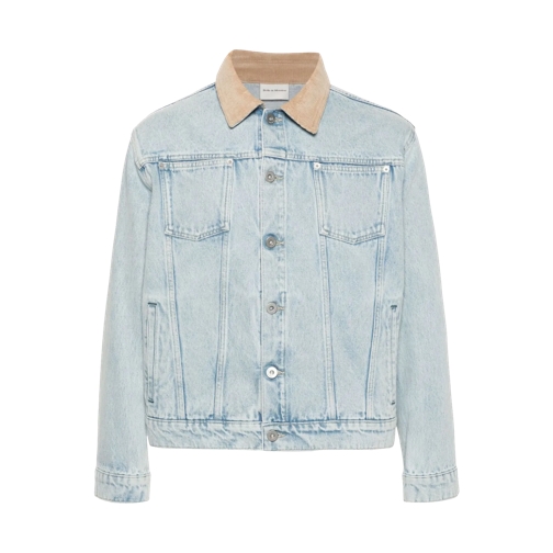 Drôle De Monsieur Jeansjacke light blue light blue Övergångsjacka