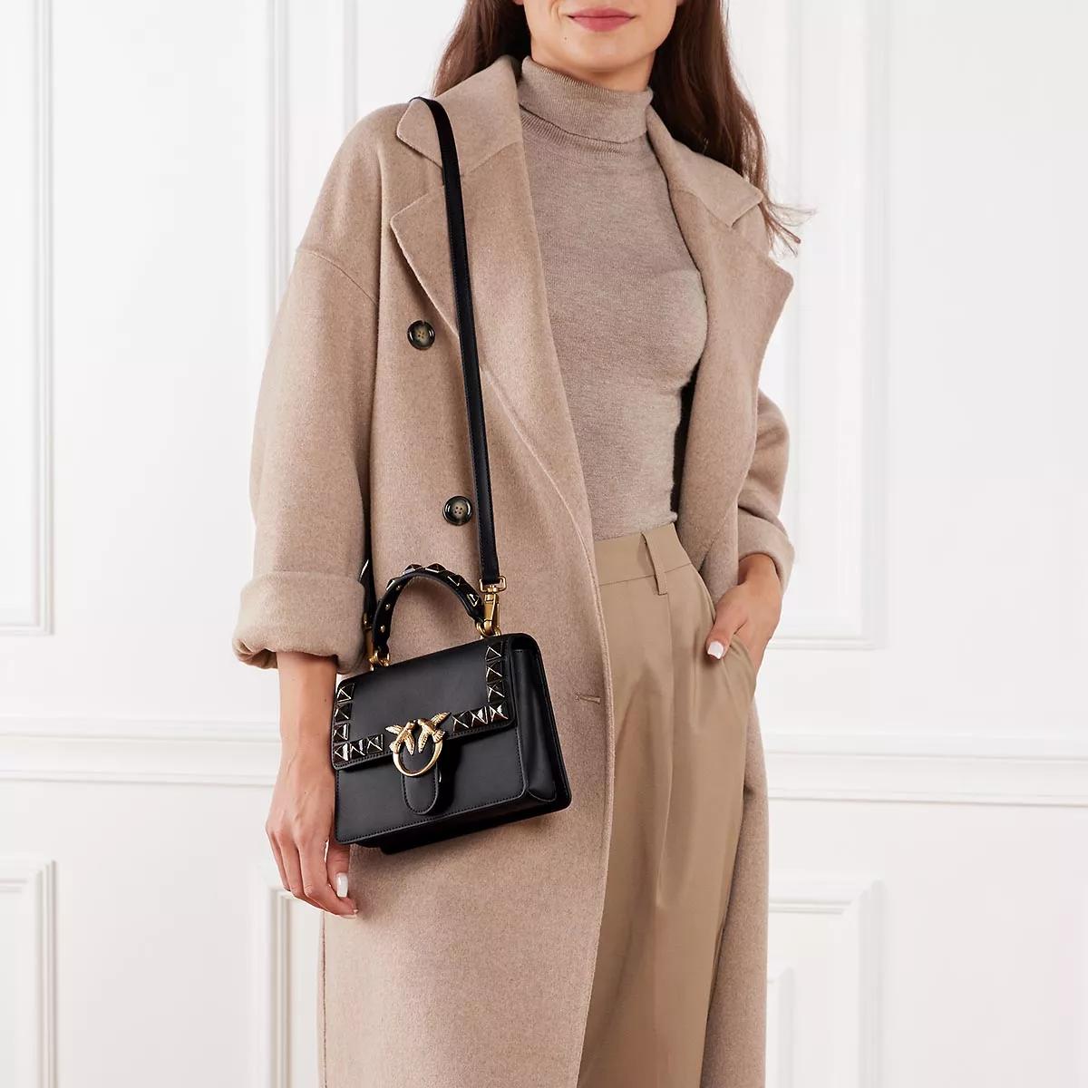 Pinko Crossbody bags Love One Top Handle Mini Light in zwart