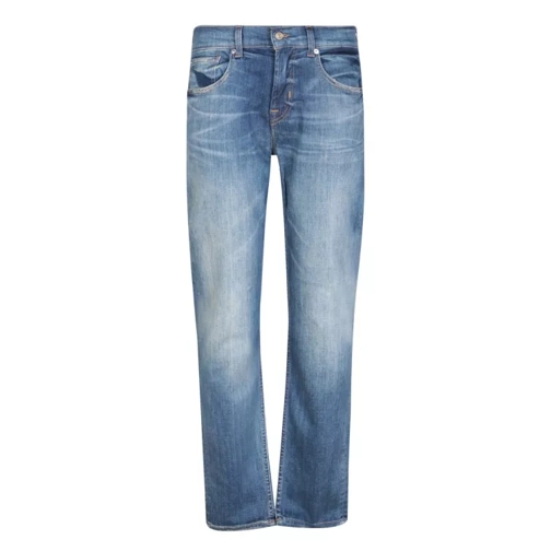 Seven for all Mankind Cotton-Blend Jeans Blue Jeans