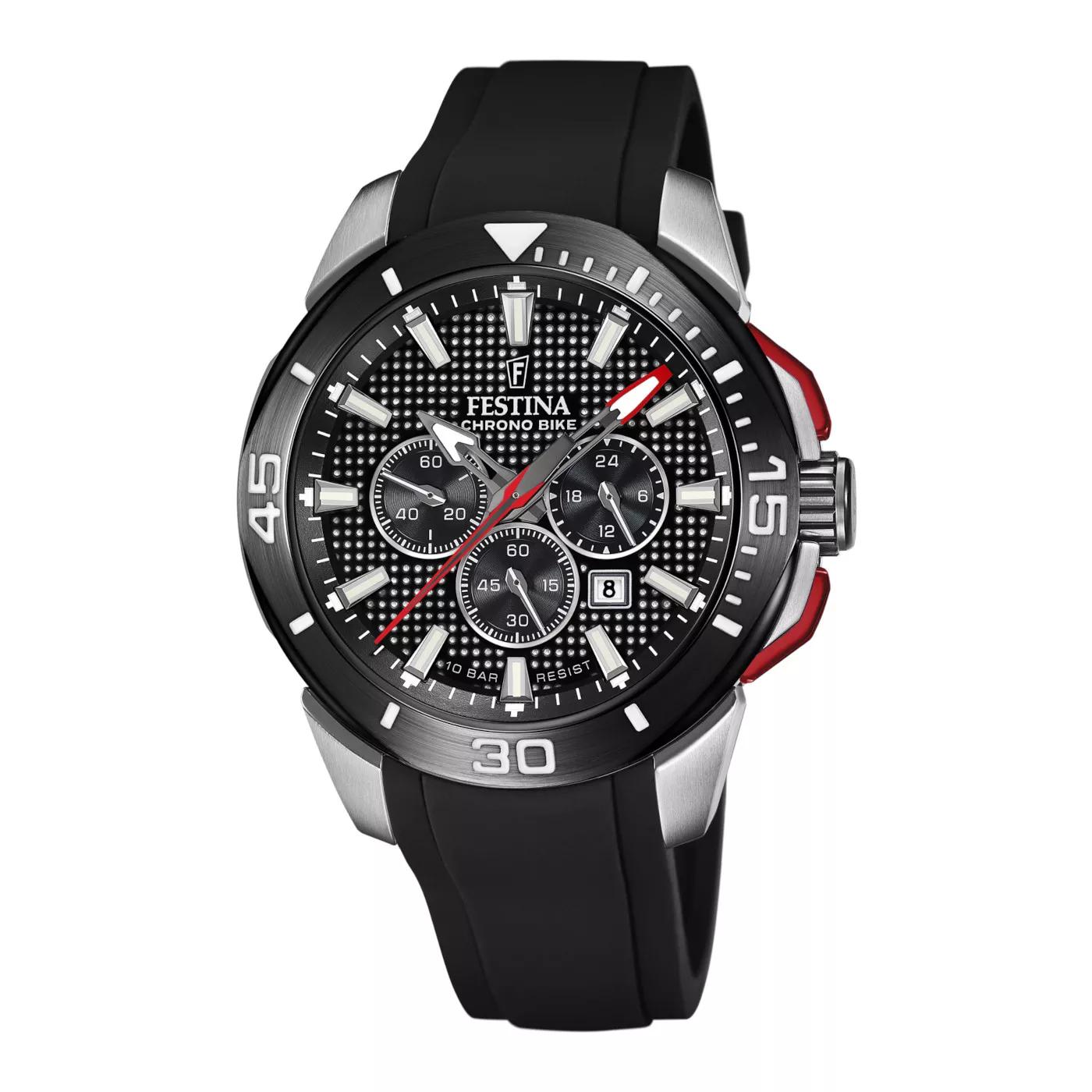 Festina Uhren - Festina Chrono Bike herren Uhr Schwarz F20642/4 - Gr. unisize - in Schwarz - für Damen