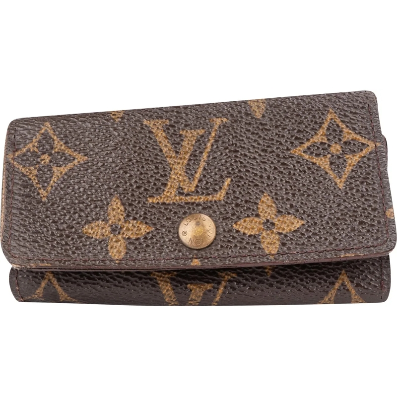 Louis Vuitton Geldbörse Louis Vuitton Canvas Monogram Keyholder braun