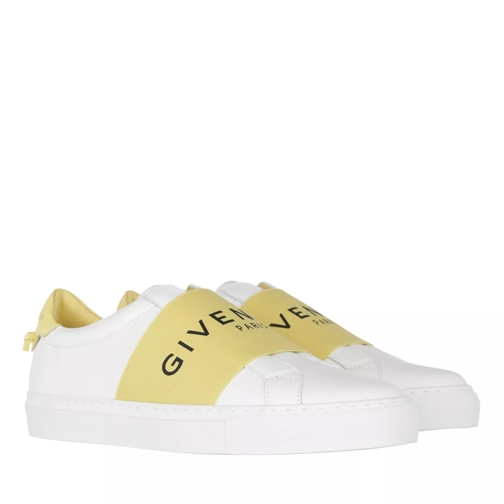 Givenchy Paris Webbing Sneaker Leather White/Yellow Slip-On Sneaker