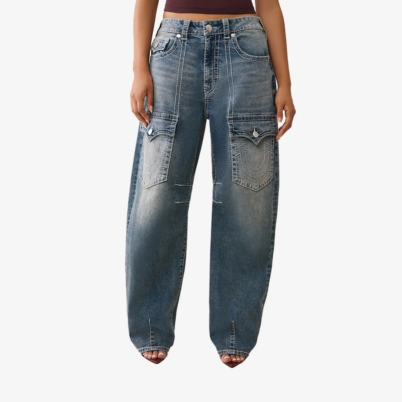 True Religion Jeans Jeans BAILEY Barrel blau(Image 6)