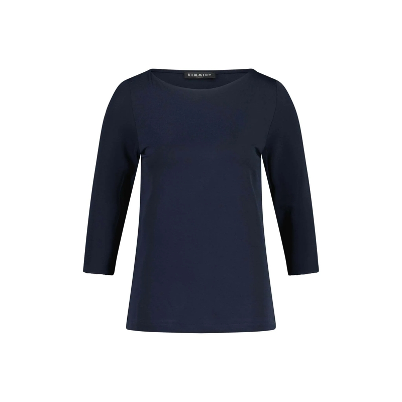 Kimmich Trikot 3/4 mouw shirt Shirt aus Viskose-Crêpe weiß