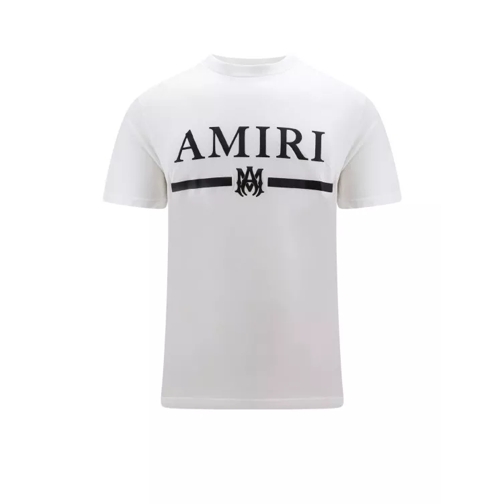 Amiri Cotton T-Shirt With Frontal Logo White 