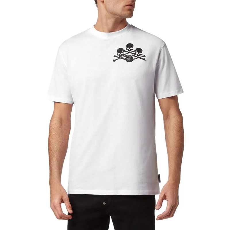 Philipp Plein T-Shirt T-Shirt Skull weiss(Image 4)