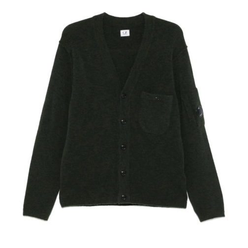 CP Company Strickjacke Lens-Detail Cardigan Black