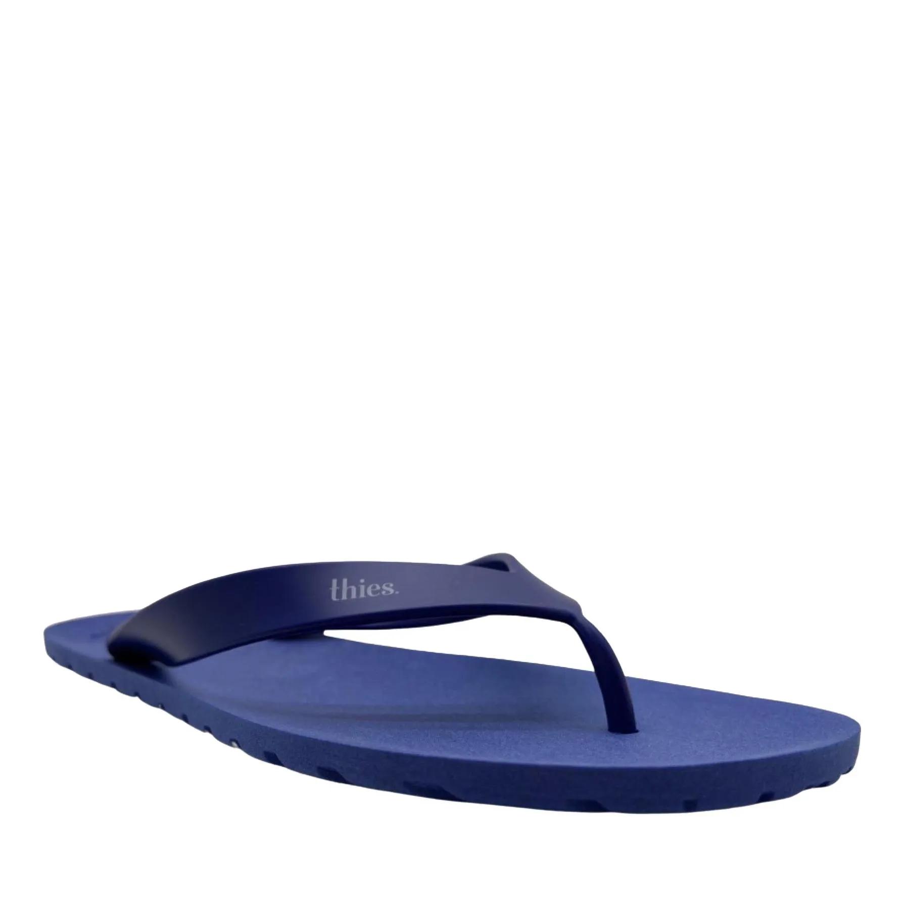 thies Sneakers - thies 1856 ® Eco Beach Thong vegan royal blue (W/M - Gr. 43_44 - in Blau - für Damen