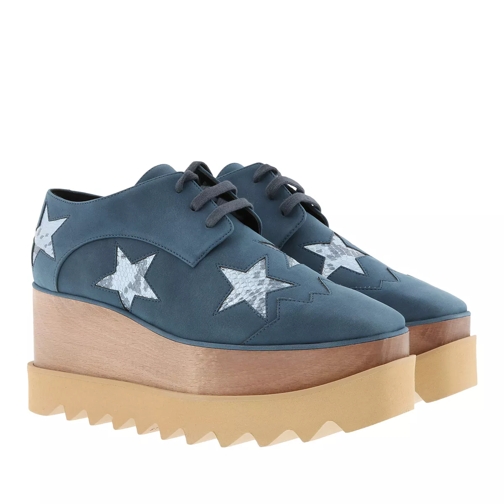Stella McCartney Elyse Star Sneakers Blue lage-top sneaker
