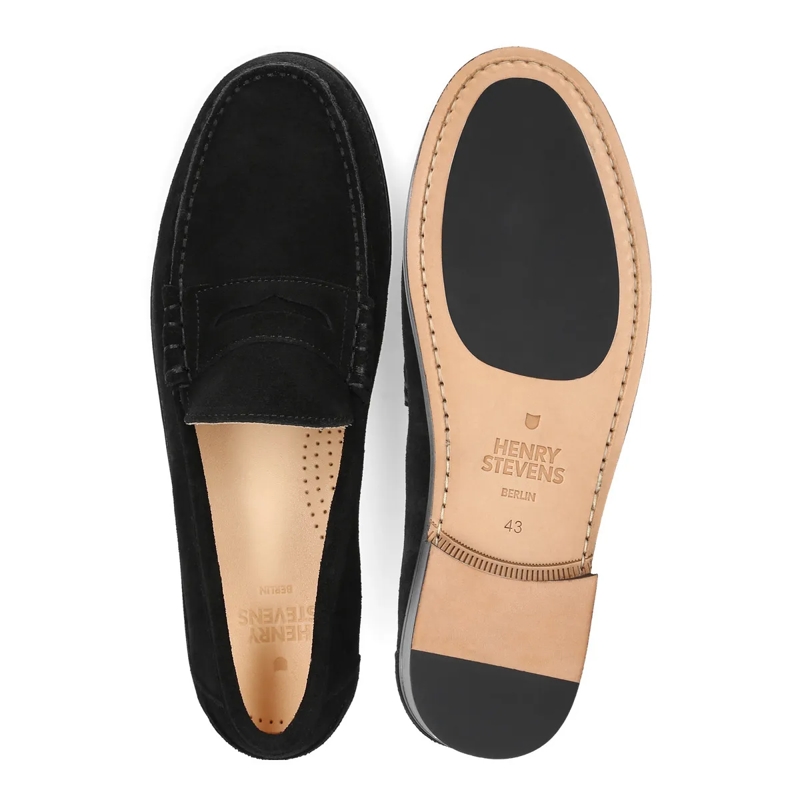 Henry Stevens Monkstraps Loafer Riley M PL schwarz(Image 4)