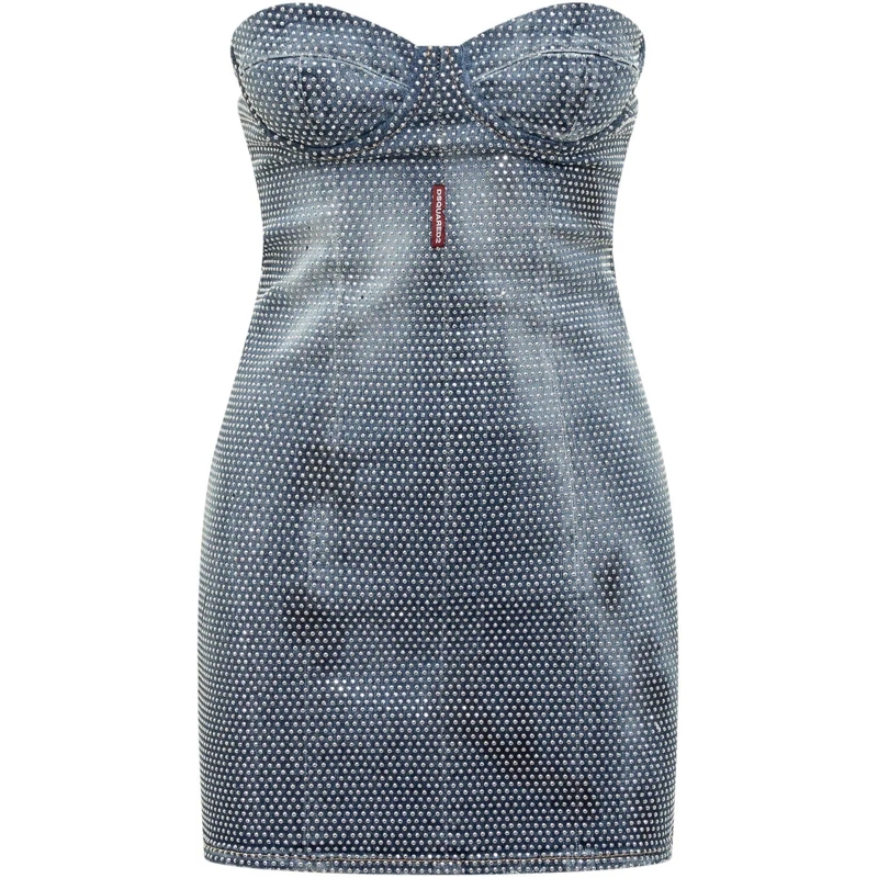 Dsquared2 Mini-robe Abito  Corto blau