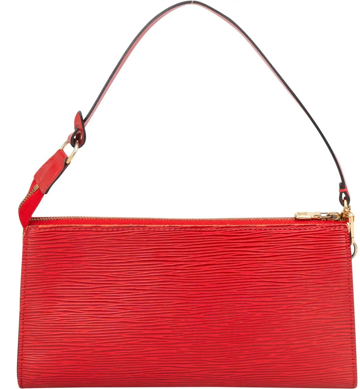 Thumbnail - Louis Vuitton Crossbody Bags - Louis Vuitton Rouge Epi Leather Pochette Accessoir - Gr. unisize - in Rot - für Damen