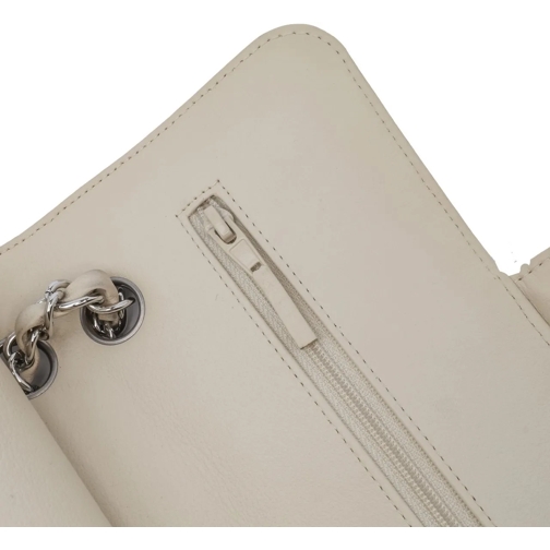 Chanel Sac à bandoulière 2021-2024 Small Classic Chevron Lambskin Double Fl weiß (Image 2)