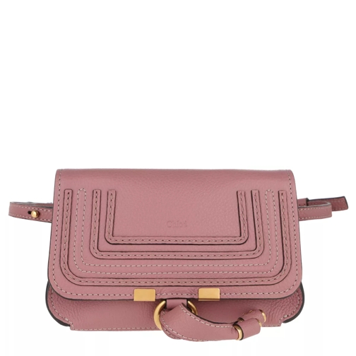 Chloé Marcie Belt Bag Calfskin Rusty Pink Crossbody Bag