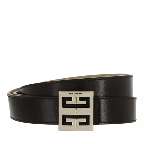 Givenchy 4G Reversible Buckle Belt Leather Black Omkeerbare Riem