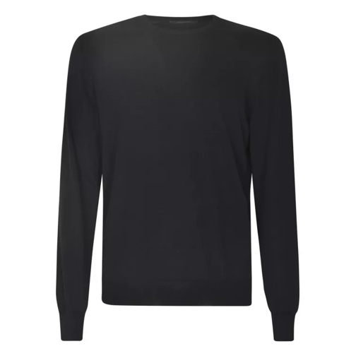 Tagliatore Crewneck Sweater Black 