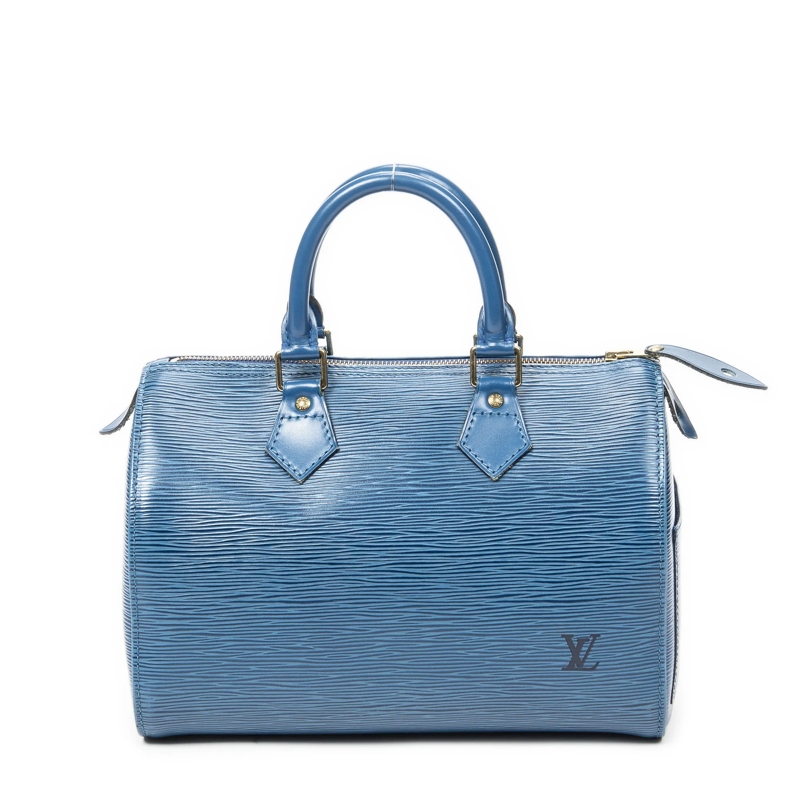 Louis Vuitton Crossbody Bag Speedy 25 blau