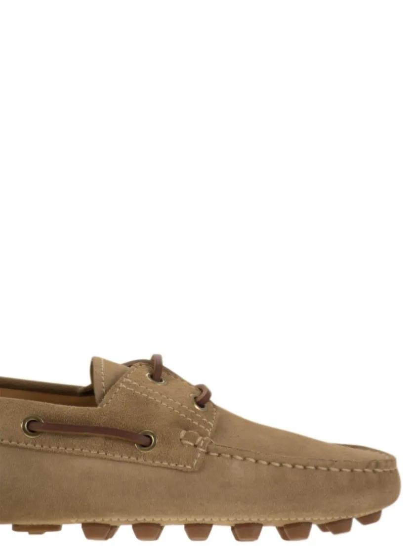 Thumbnail - Rubber Bubble Suede Boat - Gr. 38 (EU) - in Braun