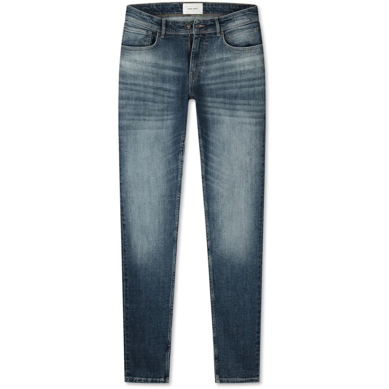 PURE PATH Skinny-Leg-Jeans The Jone blau